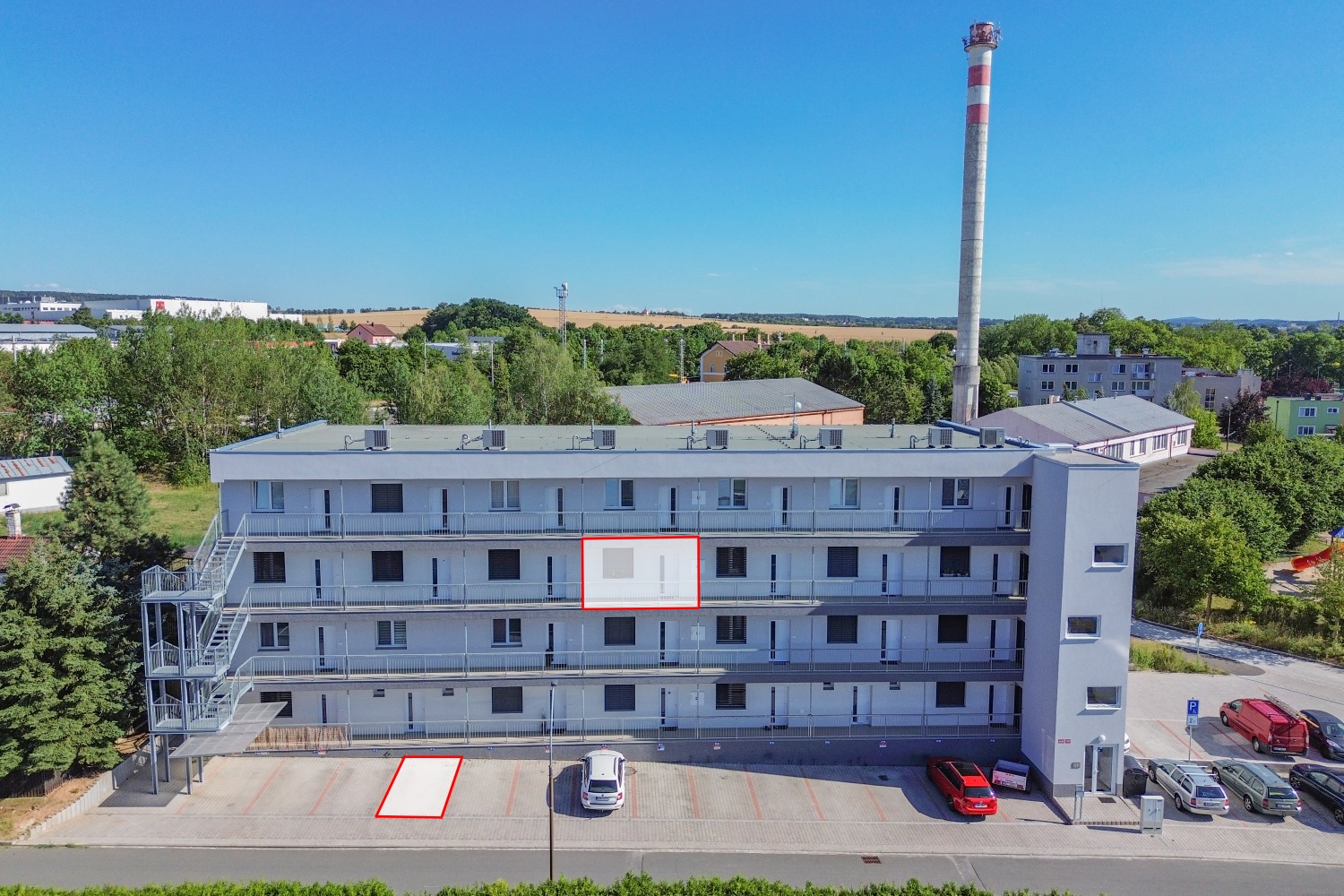 Prodej bytu 2+kk, 56 m²,Dobřany, ul. Loudů + parkovací stání