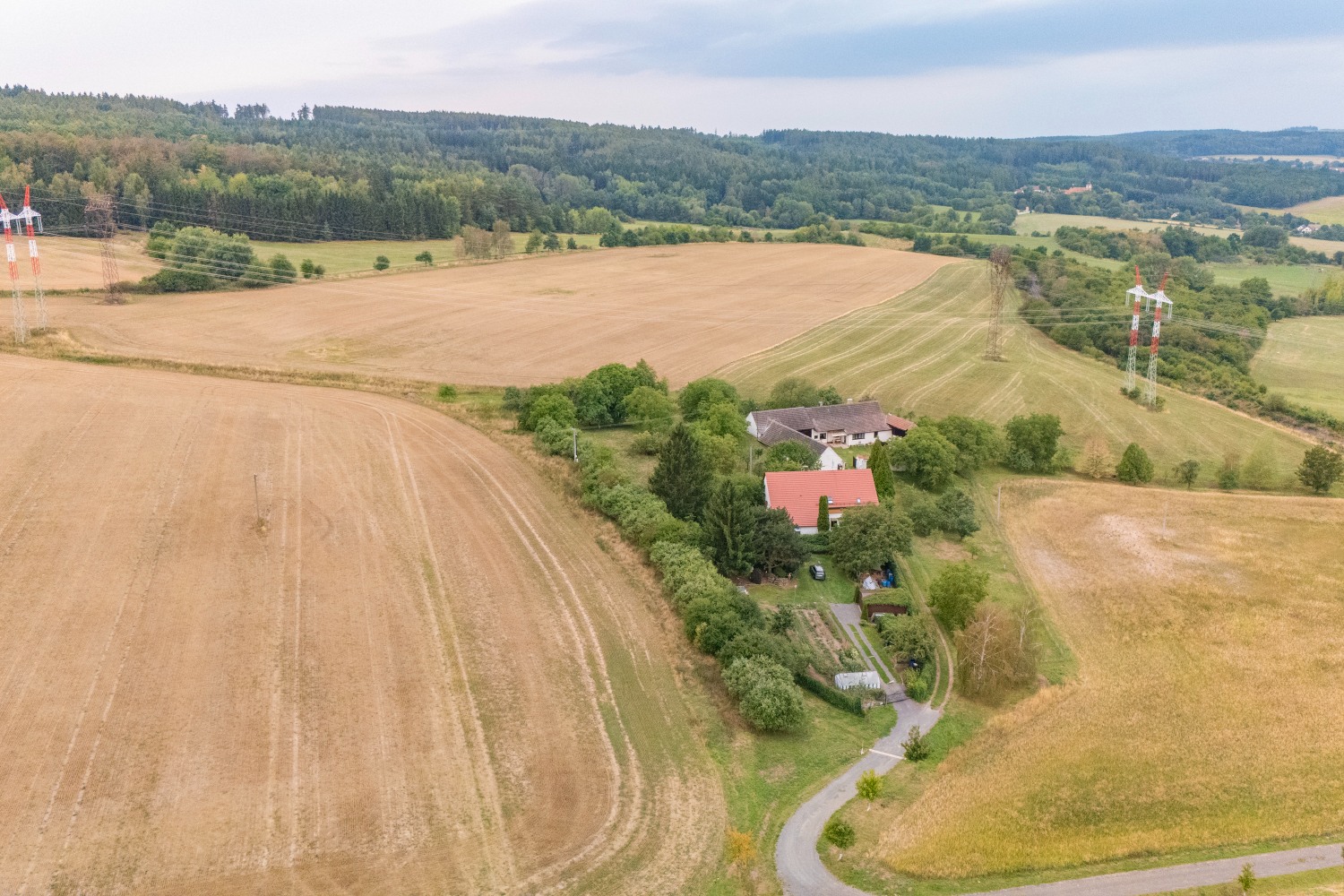 Prodej pozemku k bydlení, 3359 m², Petrovice