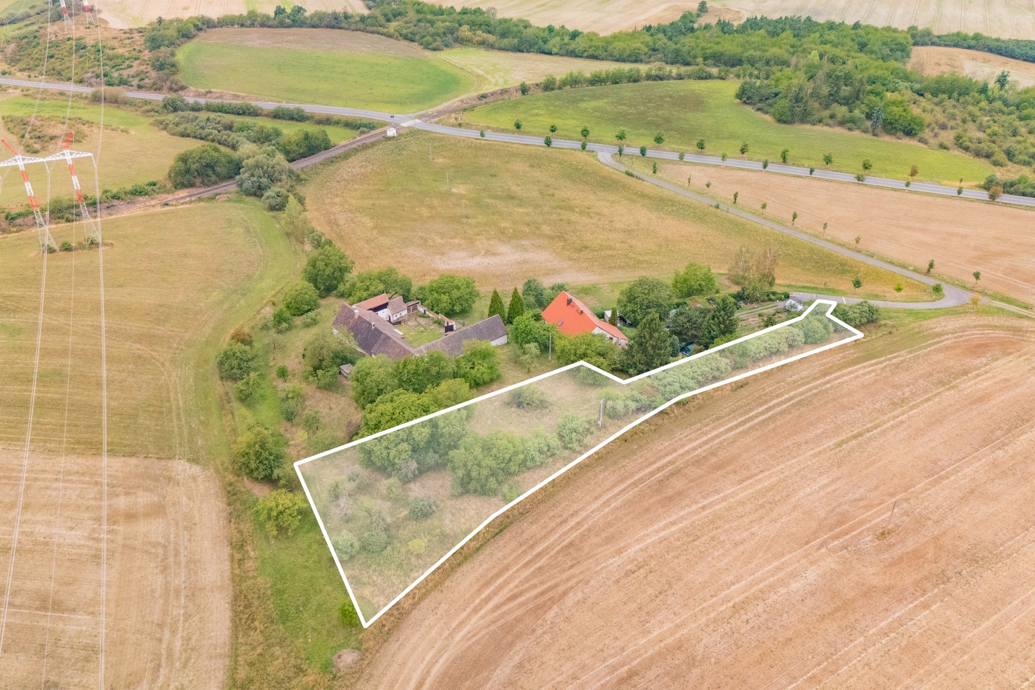 Prodej pozemku k bydlení, 3359 m², Petrovice