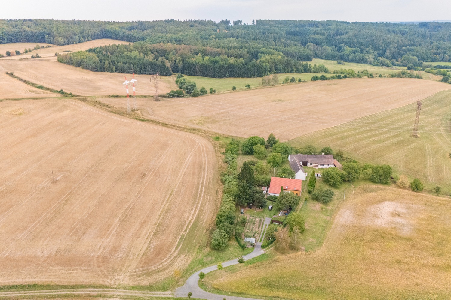 Prodej pozemku k bydlení, 3359 m², Petrovice