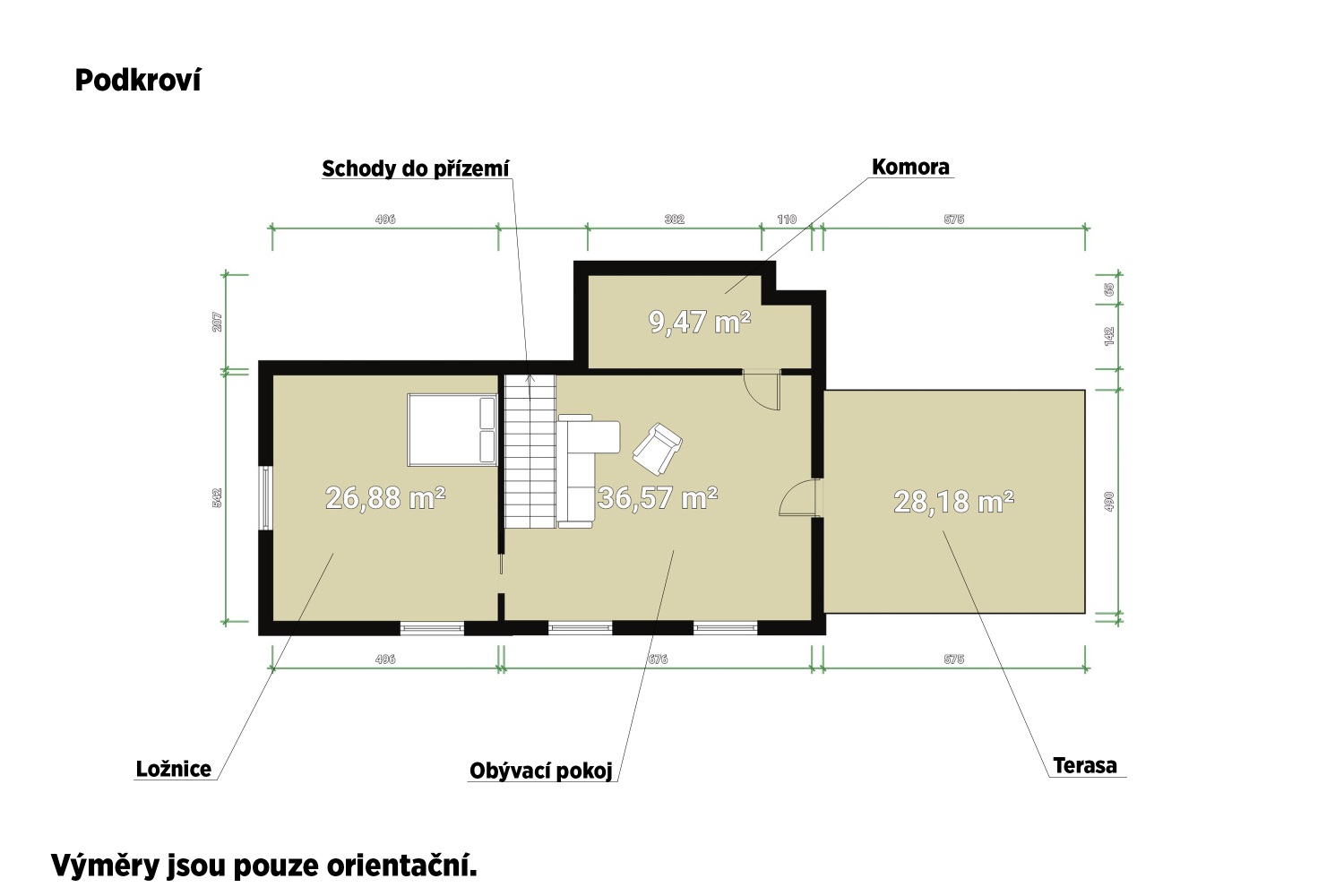 Prodej rodinného domu, 137 m², Dolní Bělá