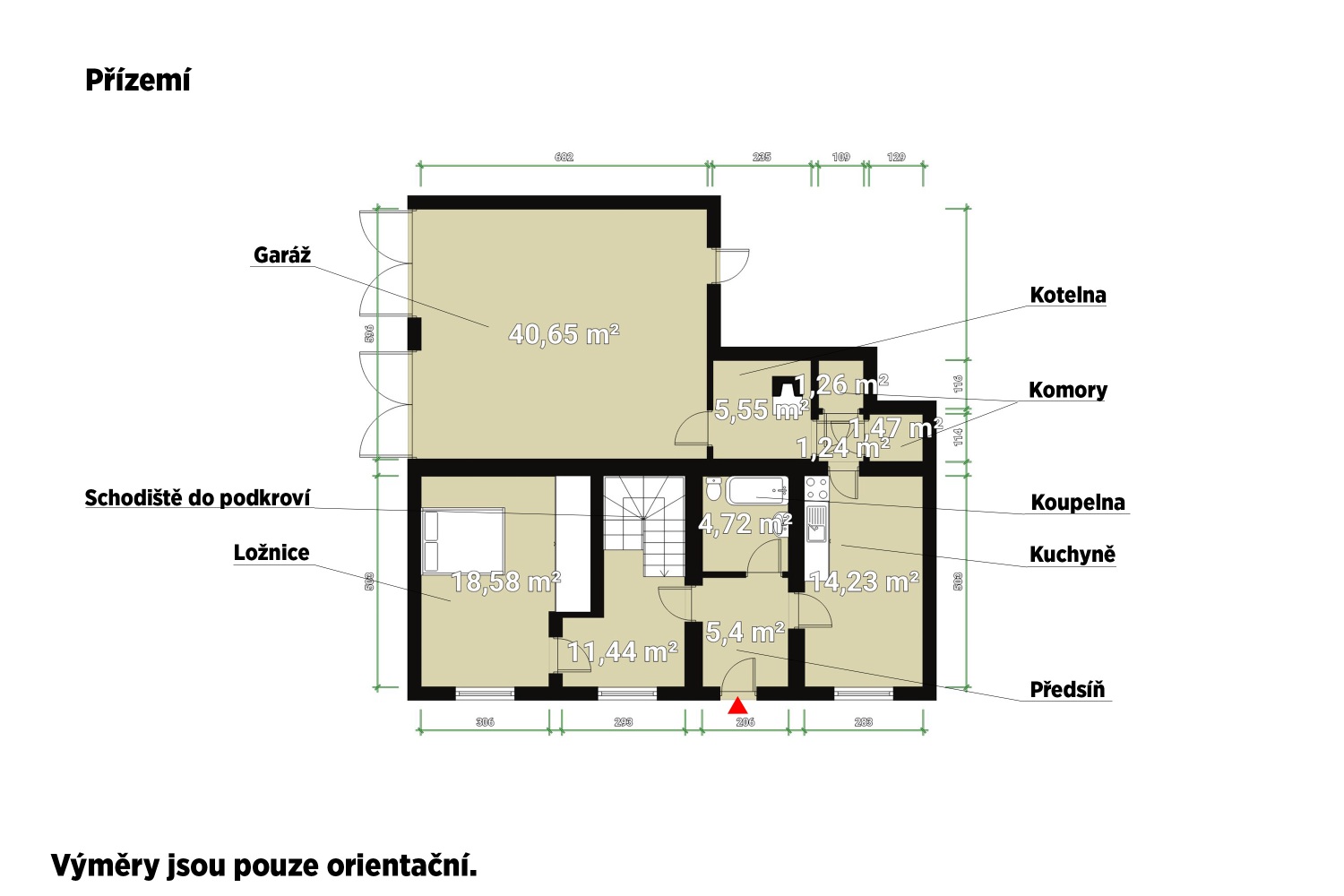 Prodej rodinného domu, 137 m², Dolní Bělá